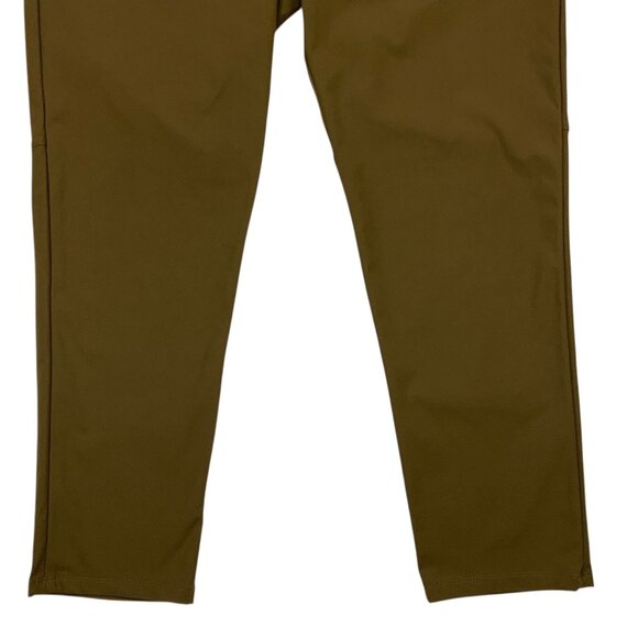 Lululemon Mens ABC Slim-Fit 5 Pocket Pant 38 Artifact Brown - Picture 10 of 13